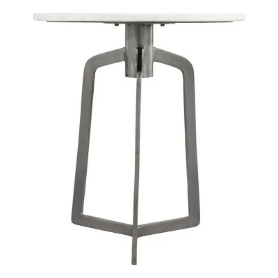 Rivera Side Table White/Black - ZM Home 4 Rivera Side Table White/Black - ZM Home - Image 3