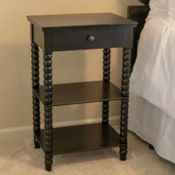 Decor Therapy Spindle Side Table - Décor Therapy Black -Side Tables Sales unnamed file 6855
