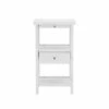 Largo Side Table with Expandable Top White - Powell Company -Side Tables Sales unnamed file 6870