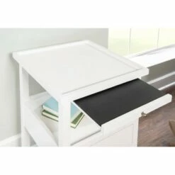 Largo Side Table with Expandable Top White - Powell Company -Side Tables Sales unnamed file 6881