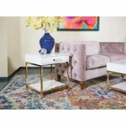 Alios Side Table Gold - OSP Home Furnishings -Side Tables Sales unnamed file 6901