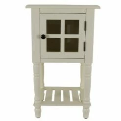 Decor Therapy James Window Storage Side Table - Décor Therapy White -Side Tables Sales unnamed file 6951