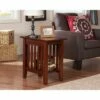 Mission Chair Side Table - Walnut - Atlantic Furniture -Side Tables Sales unnamed file 6952