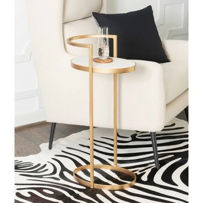 Kleier Side Table Gold - Powell Company 7 Kleier Side Table Gold - Powell Company - Image 5