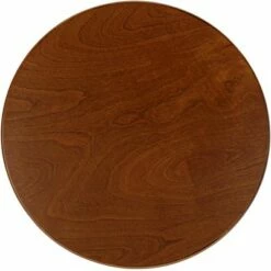 Universal Lighting And Decor Aberta 18" Wide Walnut 1-Shelf Side Table