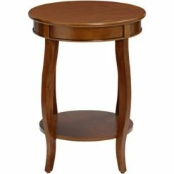 Universal Lighting And Decor Aberta 18" Wide Walnut 1-Shelf Side Table -Side Tables Sales unnamed file 6973