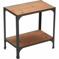 Overland Side Table Metal Brown/Black - Serta -Side Tables Sales unnamed file 6975