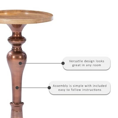 Spegel Side Table Copper - Powell Company 5 Spegel Side Table Copper - Powell Company - Image 3
