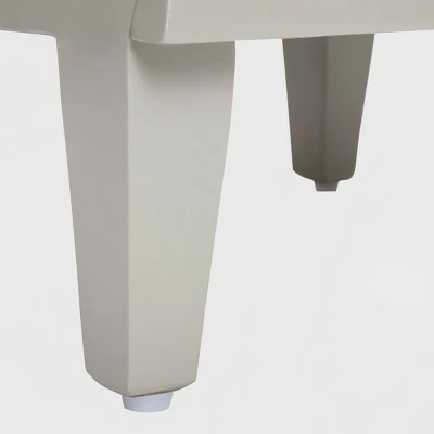 Arlan Side Table with 2 Drawers Gray - Adore Decor 5 Arlan Side Table with 2 Drawers Gray - Adore Decor - Image 3