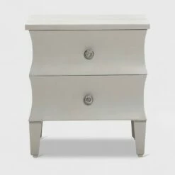 Arlan Side Table with 2 Drawers Gray - Adore Decor 12 Arlan Side Table with 2 Drawers Gray - Adore Decor -Side Tables Sales unnamed file 7010
