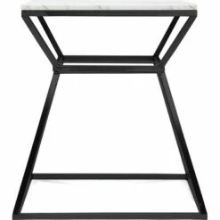 Adore Decor 22" Audrey Marble Side Table - Adore Décor Black -Side Tables Sales unnamed file 7018