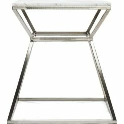 Adore Decor 22" Audrey Marble Side Table - Adore Décor Black -Side Tables Sales unnamed file 7019
