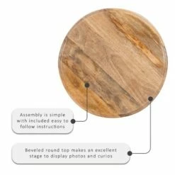 Sanita Side Table Antiqued White - Powell Company -Side Tables Sales unnamed file 7023