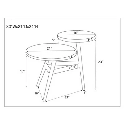 Asprey Side Table Black - Powell Company 10 Asprey Side Table Black - Powell Company - Image 8