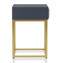 Cilker 1 Drawer Side Table - miBasics Antique Blue/gold -Side Tables Sales unnamed file 7050