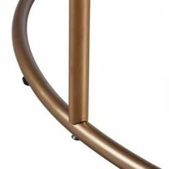 Marmo Round Side Table with Faux Marble Top Brass - Teamson Home -Side Tables Sales unnamed file 7064