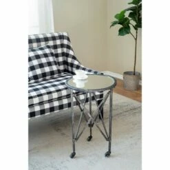 A&B Home Gilbert Side Table Antique Silver - A&B Home -Side Tables Sales unnamed file 7089