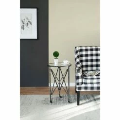 A&B Home Gilbert Side Table Antique Silver - A&B Home -Side Tables Sales unnamed file 7092