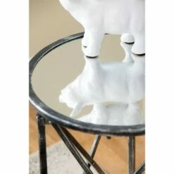 A&B Home Gilbert Side Table Antique Silver - A&B Home -Side Tables Sales unnamed file 7094