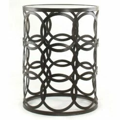 Interlocking Circles Side Table Bronze - FirsTime -Side Tables Sales unnamed file 7100
