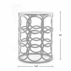 Interlocking Circles Side Table Bronze - FirsTime -Side Tables Sales unnamed file 7102