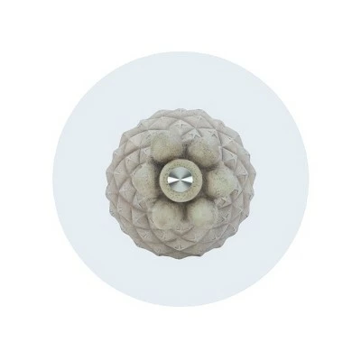 Pamella Pineapple Side Table Gray - Powell Company 3 Pamella Pineapple Side Table Gray - Powell Company