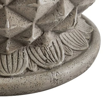 Pamella Pineapple Side Table Gray - Powell Company 5 Pamella Pineapple Side Table Gray - Powell Company - Image 3