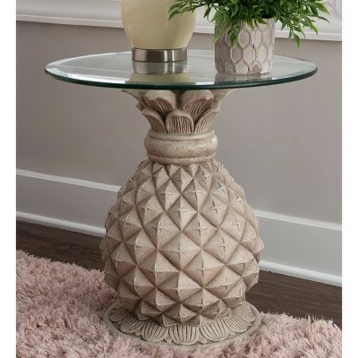 Pamella Pineapple Side Table Gray - Powell Company 8 Pamella Pineapple Side Table Gray - Powell Company - Image 6