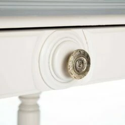 Amos Side Table with Drawer Cream/Gray - ClickDecor -Side Tables Sales unnamed file 7136