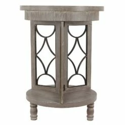 Decor Therapy Roberta Side Table Beige - Décor Therapy