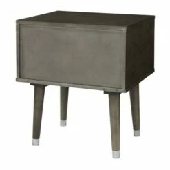 2 Drawer Cupertino Side Table Gray - OSP Home Furnishings -Side Tables Sales unnamed file 7191