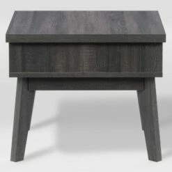 Hollywood Side Table Dark Gray - CorLiving -Side Tables Sales unnamed file 7198
