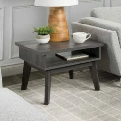 Hollywood Side Table Dark Gray - CorLiving -Side Tables Sales unnamed file 7201
