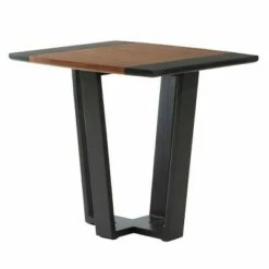 Contemporary Walnut Veneer Side Table Walnut Brown - Venus Williams Collection -Side Tables Sales unnamed file 7205