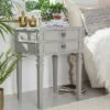 Irving Side Table with 2 Drawers Gray - Finch -Side Tables Sales unnamed file 7241