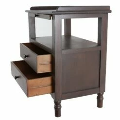 Decor Therapy Timothy Side Table with Pull Out Tray Brown - Décor Therapy -Side Tables Sales unnamed file 7279