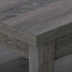 Hollywood Side Table with Shelf Dark Gray - CorLiving -Side Tables Sales unnamed file 7282