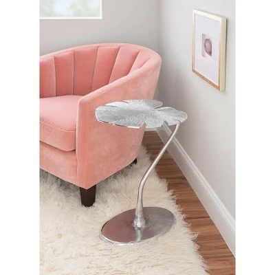 Nadina Side Table Silver - Powell Company 3 Nadina Side Table Silver - Powell Company