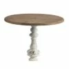 A&B Home Round Side Table Antique White/Natural - A&B Home 1 A&B Home Round Side Table Antique White/Natural - A&B Home -Side Tables Sales unnamed file 7315