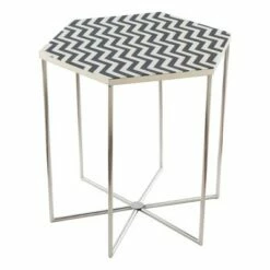Fargo Side Table Black/White - ZM Home 11 Fargo Side Table Black/White - ZM Home -Side Tables Sales unnamed file 7374