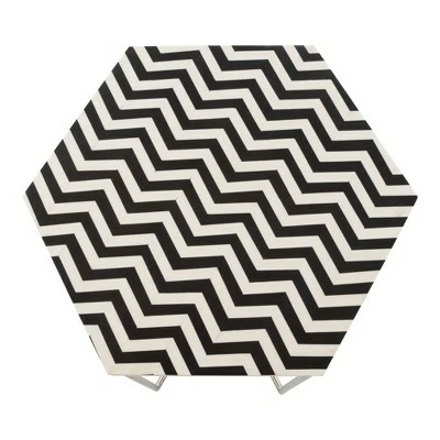 Fargo Side Table Black/White - ZM Home 5 Fargo Side Table Black/White - ZM Home - Image 3