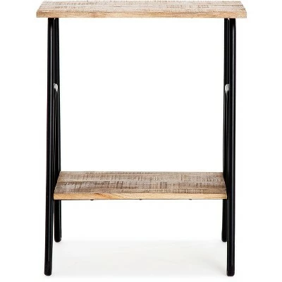 Cooper Industrial Side Table Brown - ClickDecor 6 Cooper Industrial Side Table Brown - ClickDecor - Image 4