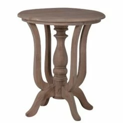 A&B Home Marion Side Table with Durian Wood Natural - A&B Home -Side Tables Sales unnamed file 7407
