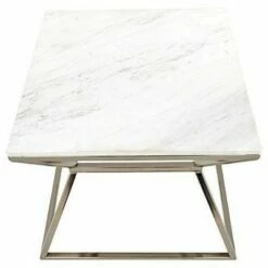 Audrey Marble Side Table Silver - Adore Decor -Side Tables Sales unnamed file 7426
