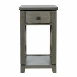 Hillsboro Side Table Gray Wash - OSP Home Furnishings