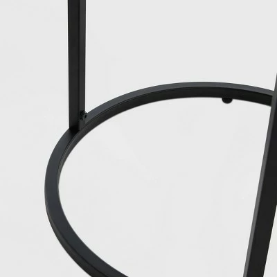 Wilson Round Side Table Carbon Black - ClickDecor 4 Wilson Round Side Table Carbon Black - ClickDecor - Image 2