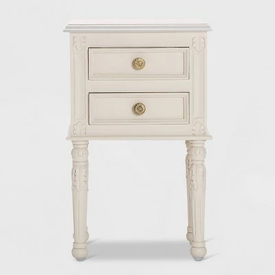 Richards Side Table with 2 Drawers White - Finch 9 Richards Side Table with 2 Drawers White - Finch - Image 7