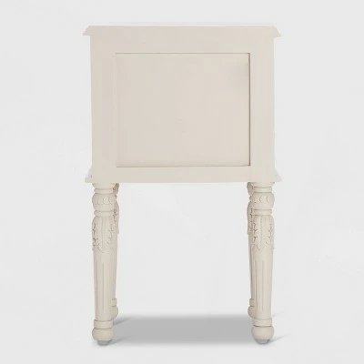 Richards Side Table with 2 Drawers White - Finch 12 Richards Side Table with 2 Drawers White - Finch - Image 10