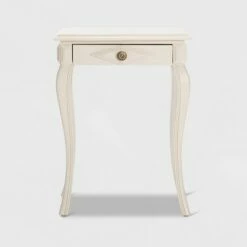 Collins Side Table with Drawer Cream - Finch -Side Tables Sales unnamed file 7484