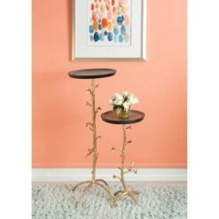 Knollwood Branch Table Set Gold - Powell Company -Side Tables Sales unnamed file 750